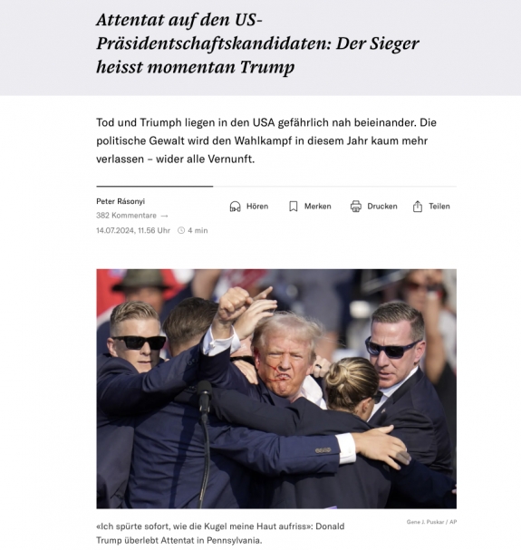  A választás győztesét e pillanatban Trumpnak hívják