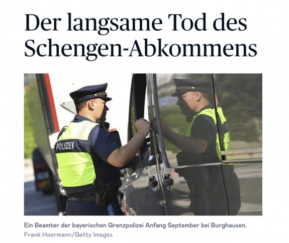 Schengen lassú halála