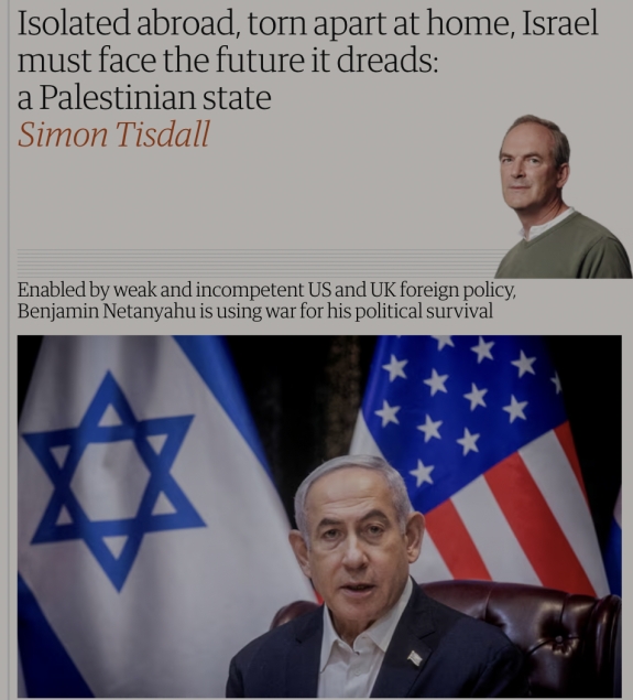 Izrael elszigetelődött a világban, odahaza kettészakadt és megalakulhat a palesztin állam is