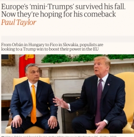 Európa „mini-Trumpjai” túlélték a bukását és most a visszatérésében reménykednek