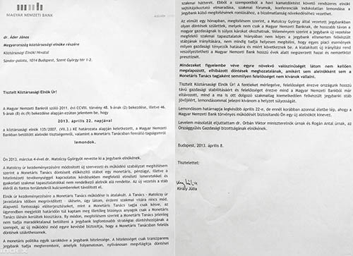 Julia Király quits with a j'accuse