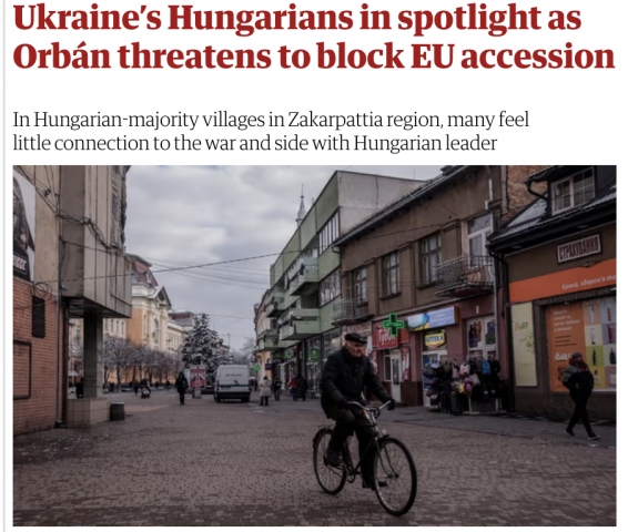 Reflektorfénybe kerültek az ukrajnai magyarok, miután Orbán kilátásba helyezte, hogy blokkolja Kijev uniós tagságát