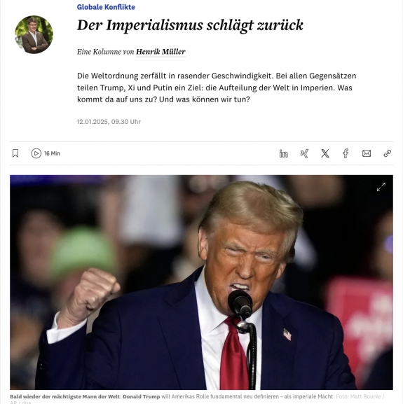 Az imperializmus visszavág