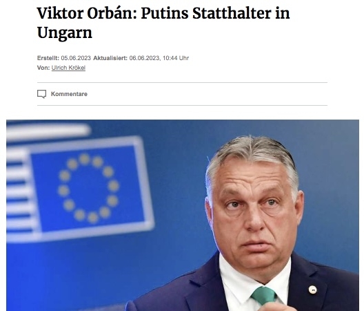 Orbán Viktor: A Kreml magyarországi helytartója