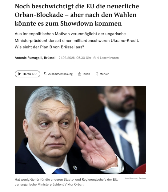 Az EU továbbra is bagatellizálja Orbán legújabb blokádját – de a választások után leszámolás következhet