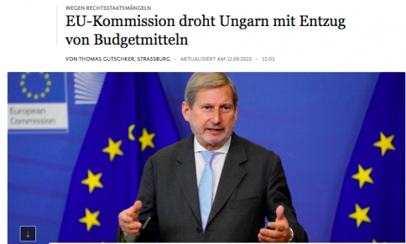 A pénzügyi támogatások megvonása fenyegeti Orbánékat