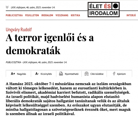 A terror igenlői és a demokraták