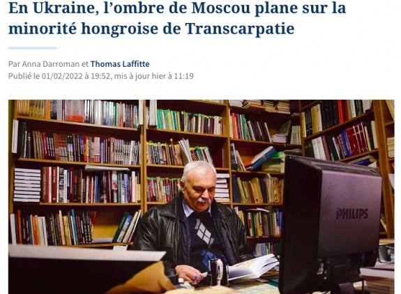 A Kárpátalján Oroszország árnyéka vetődik a magyar kisebbségre