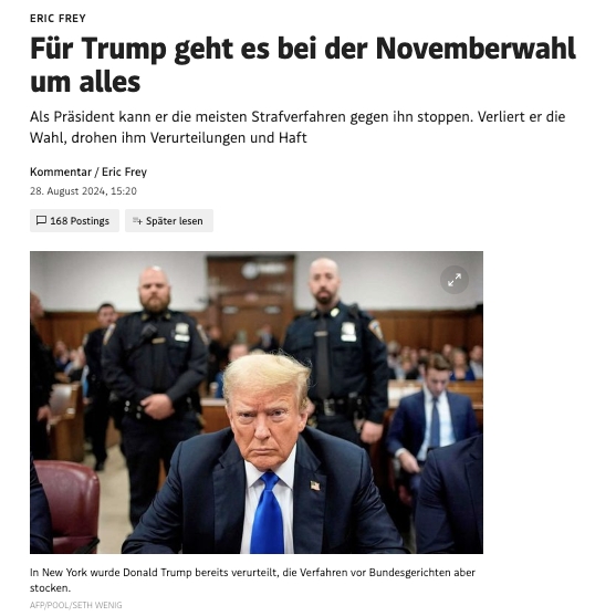 A minden a tét Trump számára november 5-én 
