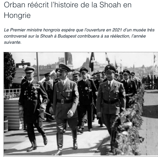 Orbán átírja a holokauszt magyarországi történetét