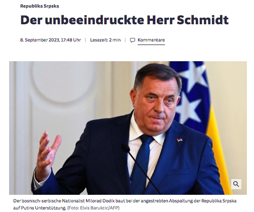 A közömbös Herr Schmidt
