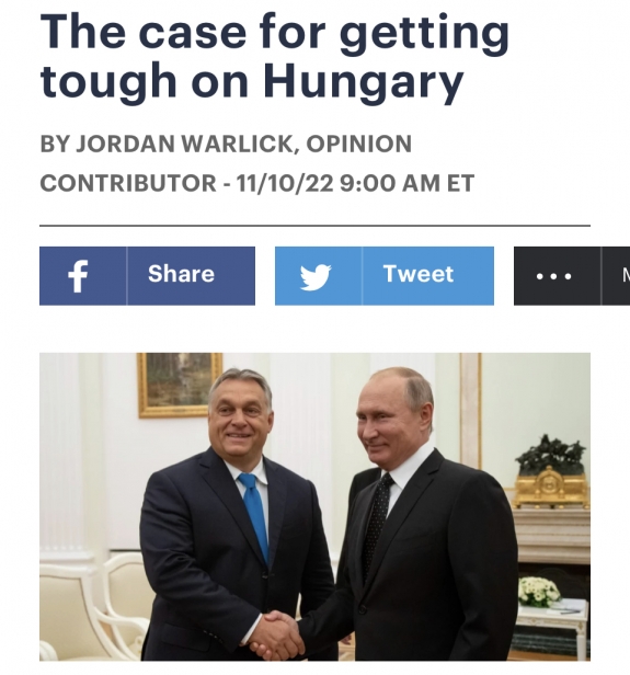 Ideje keményen fellépni Magyarország ellen 