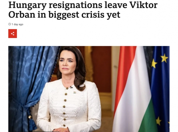 A kettős lemondás nyomán az eddigi legnagyobb válságba csöppent bele Orbán Viktor 