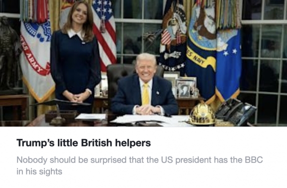 Trumpnak szorgos, kis segítői vannak Nagy-Britanniában