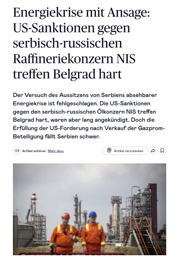 Energiaválság fenyegeti Szerbiát