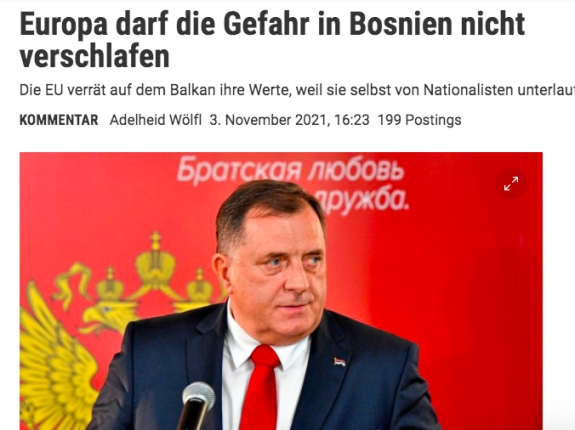 Európának észlelnie kell a veszélyt Boszniában