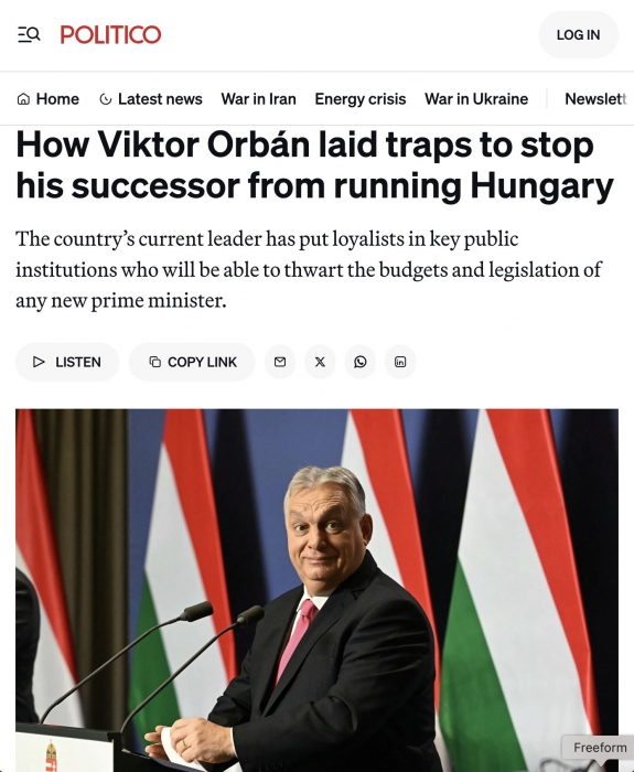 Hogyan állított csapdákat Orbán Viktor, hogy megakadályozza utódját Magyarország irányításában