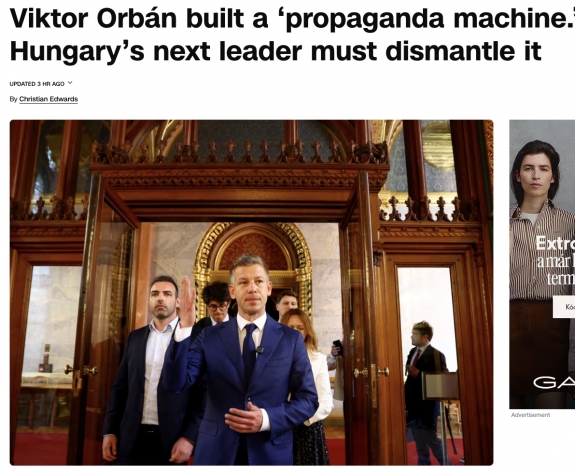 Orbán Viktor felépített egy „propagandagépezetet”. Magyarország következő vezetőjének le kell azt bontania