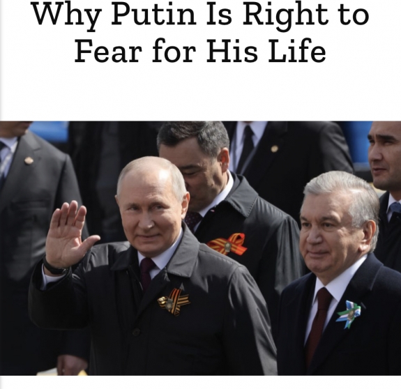 Putyin joggal reszket az életéért