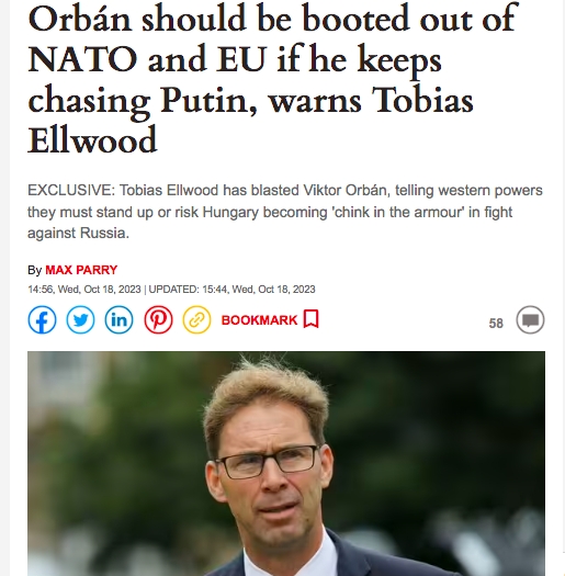 Ki kell rúgni Orbánt a NATO-ból és az EU-ból, ha továbbra is Putyin után rohangál