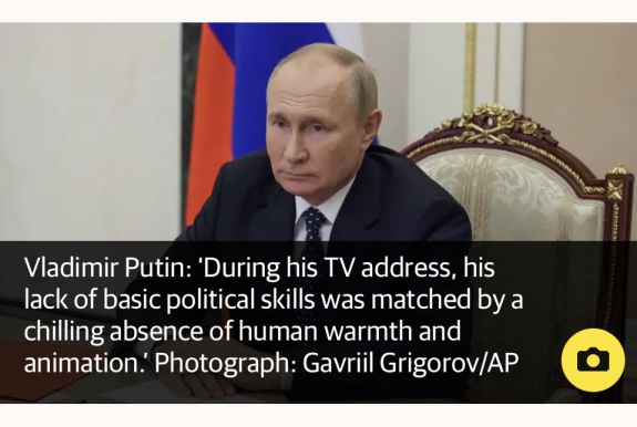 Gyorsan süllyed a Putyin-féle bolondok hajója