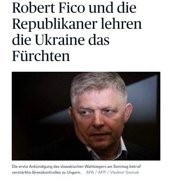 Fico és az amerikai republikánusok megtanítják félni az ukránokat