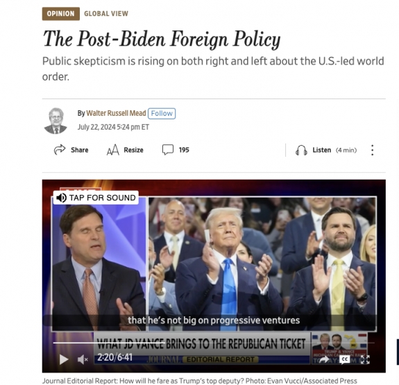 Merre megy az amerikai külpolitika?