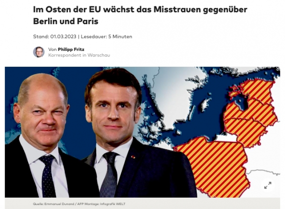 Erősödik a bizalmatlanság Kelet-Európában Berlinnel és Párizzsal szemben