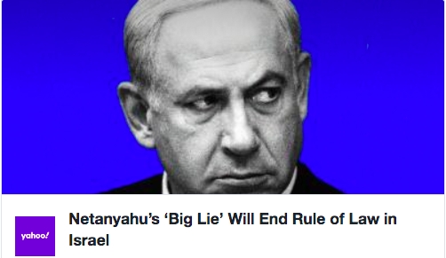 Netanjahu „nagy hazugsága” véget vet a jogállamnak Izraelben