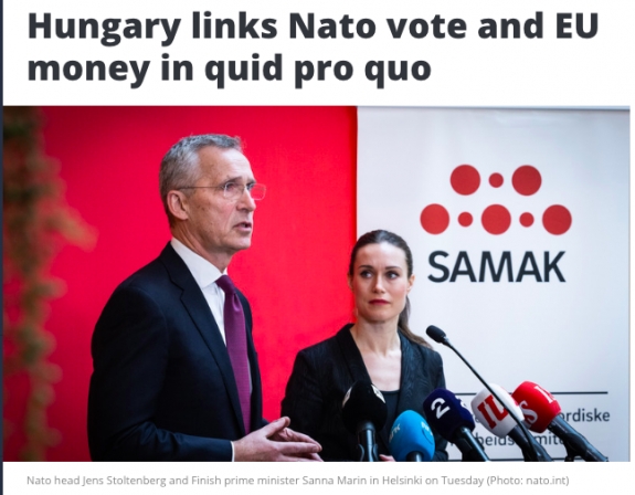 Fura stratégia az, amikor egy ország saját akaratából alávaló fráter lesz