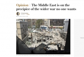 A Közel-Kelet egy olyan, nagy háború küszöbén áll, amelyet senki sem akar  