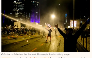 Izrael a szakadék szélére jutott