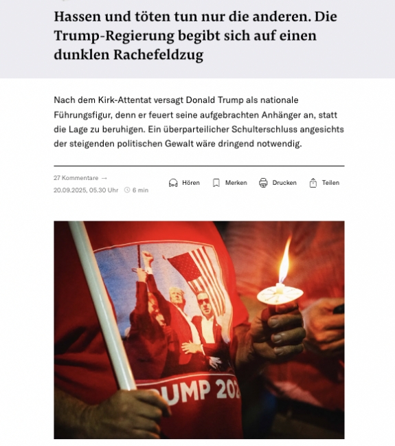 Csak mások gyűlölködnek és ölnek. A Trump-adminisztráció sötét bosszúhadjáratba kezd