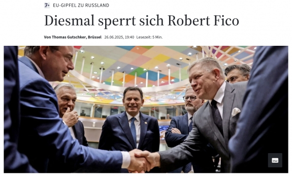 Ezúttal Fico blokkolt az uniós csúcson az új szankciós csomag ügyében
