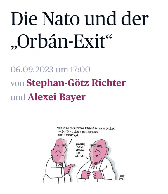 A NATO és az „Orbán kilépés”