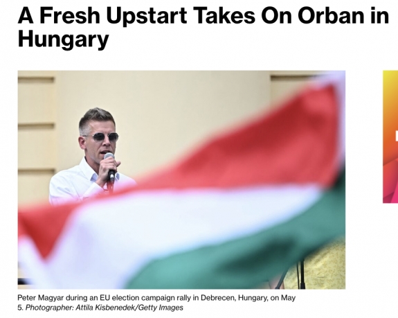 Magyar Péter személyében egy újonc száll szembe Orbán Viktorral 