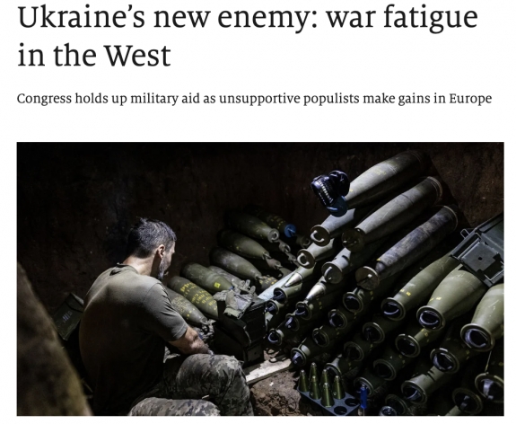 Ukrajnának új ellensége lett: az, hogy a Nyugat belefárad a háborúba