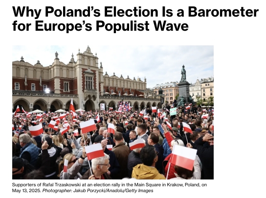 A lengyel elnökválasztás barométere annak, hogyan is áll a populista hullám Európában 
