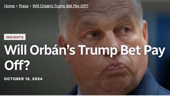 Bejön-e Orbán Trump-kártyája