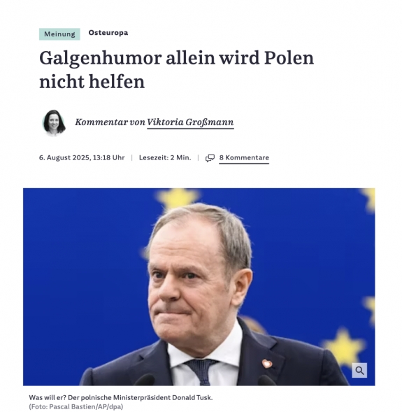 Az akasztófahumor önmagában nem segít Lengyelországon