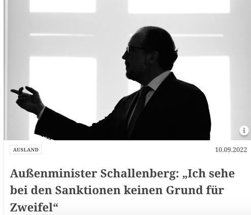 Nincs ok kételkedni a szankciókban