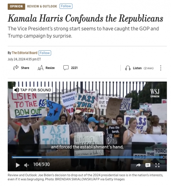 Kamala Harris összezavarta a republikánusokat