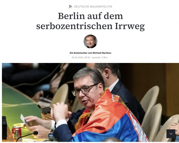 Berlin téves úton a Balkánon