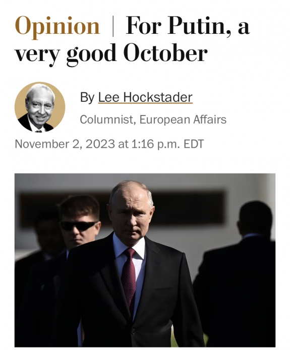 Igen jó októbere volt Putyinnak