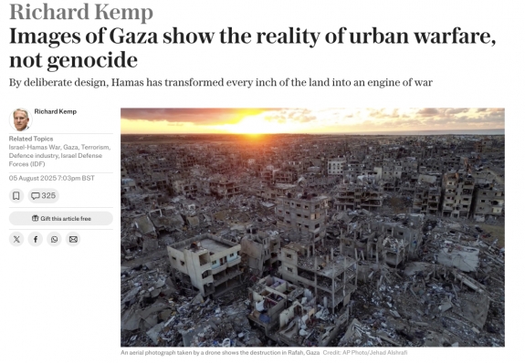 A gázai képek a városi hadviselés valóságát adják vissza, nincs szó népirtásról