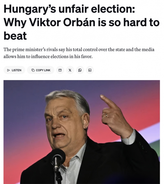 Magyarország tisztességtelen választása: Miért olyan nehéz legyőzni Orbánt