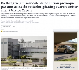 Le Monde: Sokba kerülhet Orbánnak a Samsung ügye