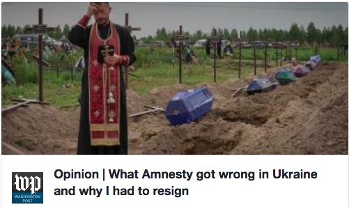 Miben tévedett az Amnesty International Ukrajnában?