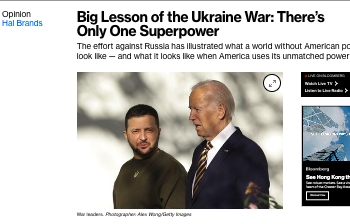 Az ukrajnai háború nagy tanulsága, hogy csupán egyetlen szuperhatalom van
