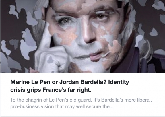 Marine Le Pen vagy Jordan Bardella? Identitás válság a francia szélsőjobbon